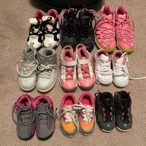Girls reseller sneaker lot